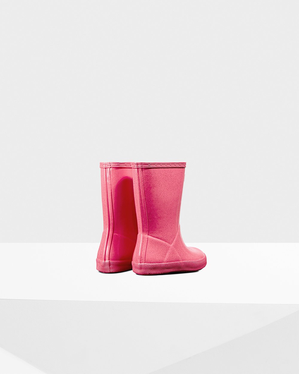 Hunter Yağmur Çizmesi Çocuk Pembe - Original First Classic Starcloud - Türkiye OL1903867